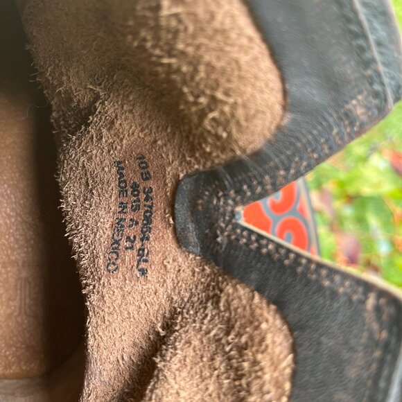 Frye Veronica Bootie Leather Moto Boots Distressed Brown - Picture 6 of 11